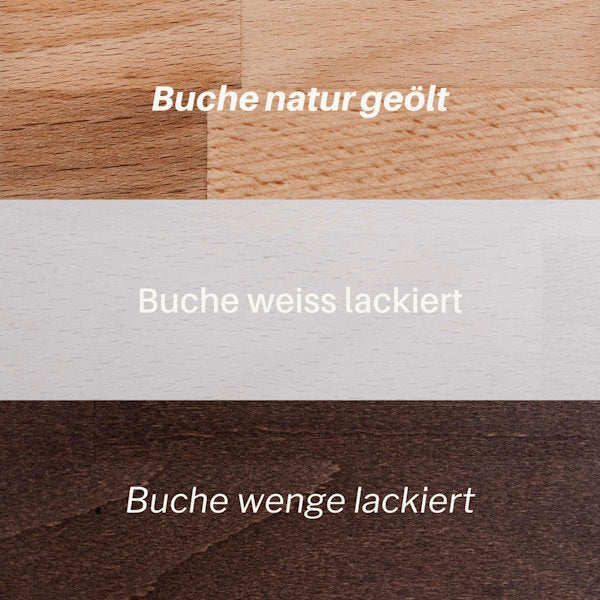 Nachtschrank Eiche/Buche massiv