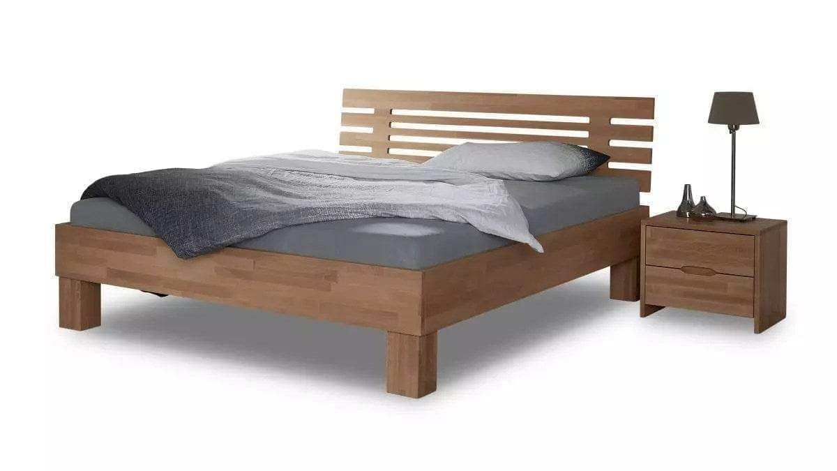 Massivholzbett Basic 02