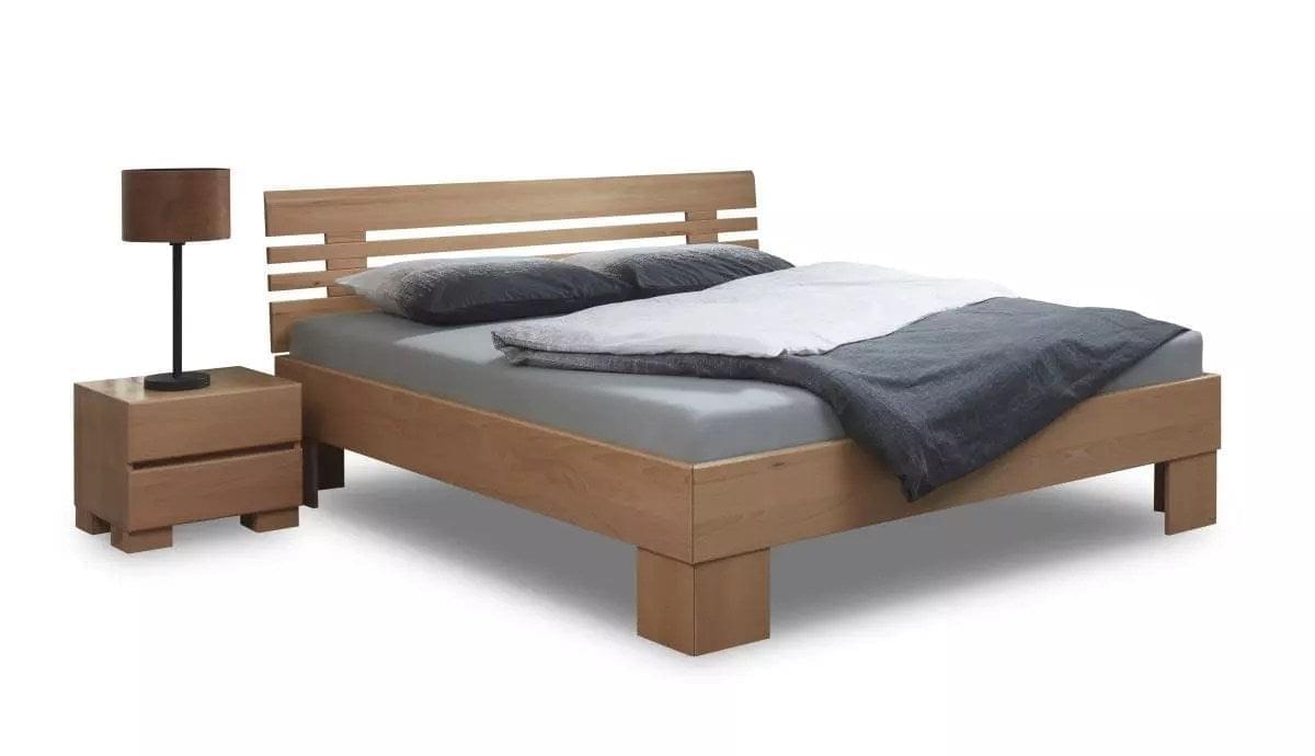 Buche Massivholzbett Premium 01.