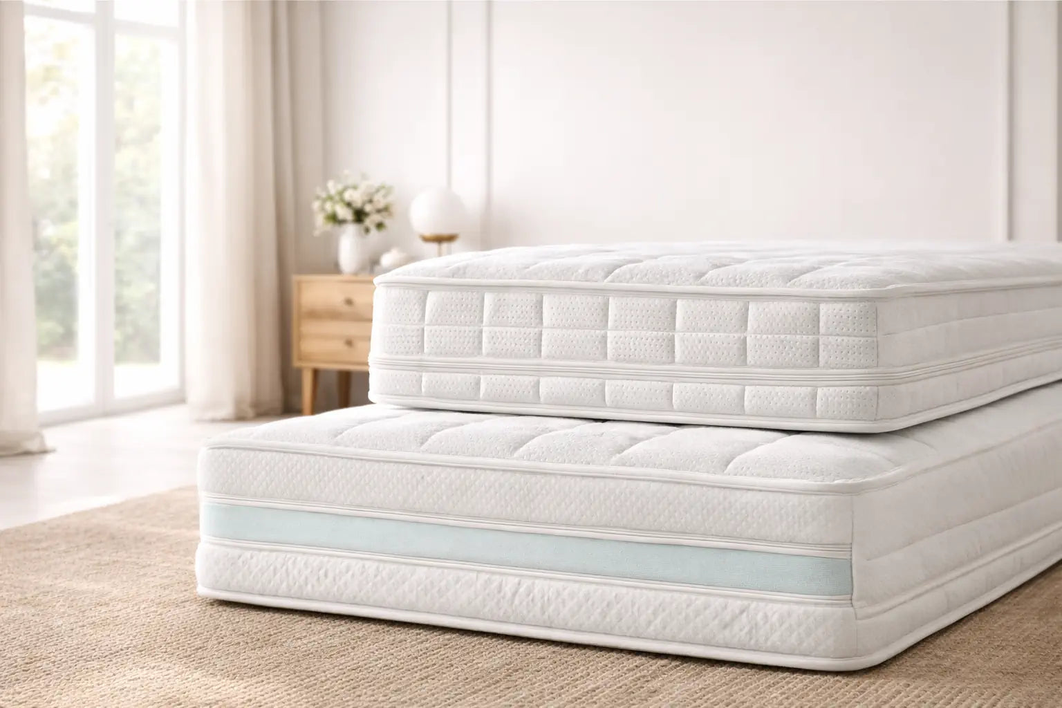 Hochwertige Matratzen im Schlafzimmer – ergonomischer Schlafkomfort mit abgestimmten Schaumstoffschichten