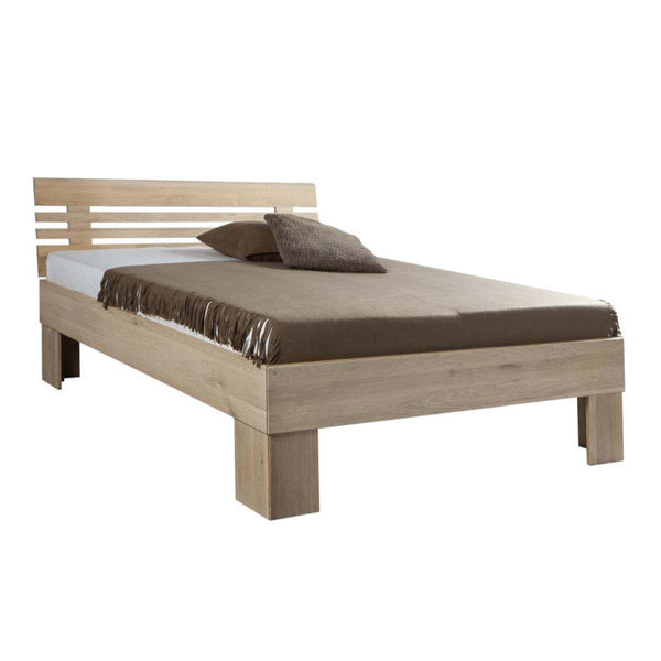 Eiche Massivholzbett Premium 01