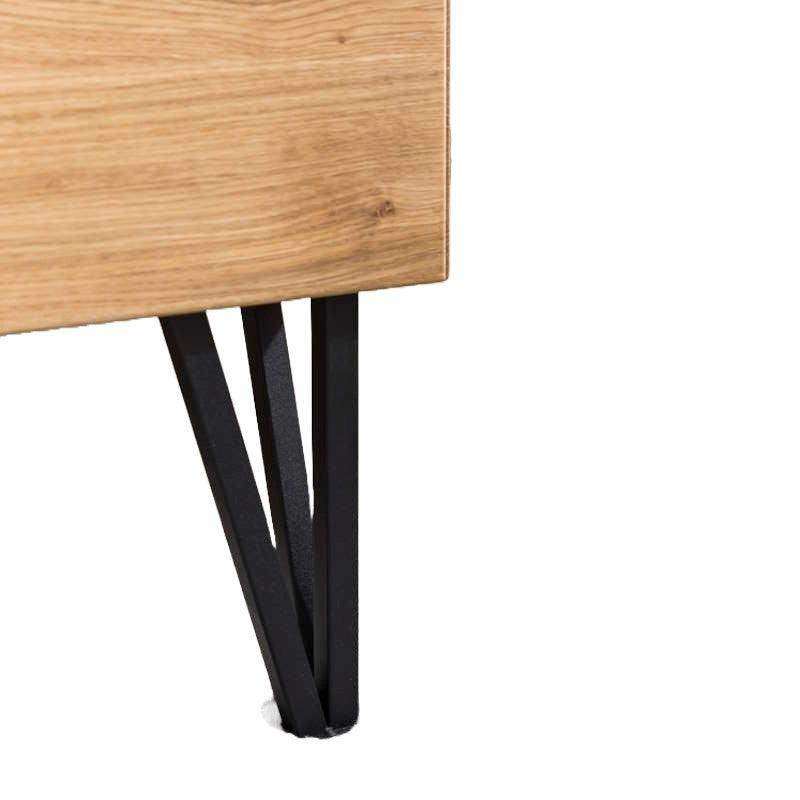Buche Massivholzbett Premium 04 – Fuß